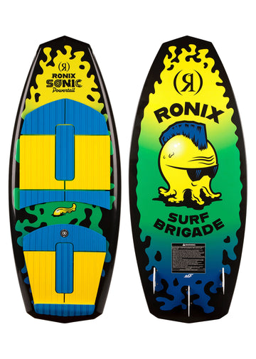 Ronix Super Sonic Kid's Powertail Wakesurf Board 2025 3'9"