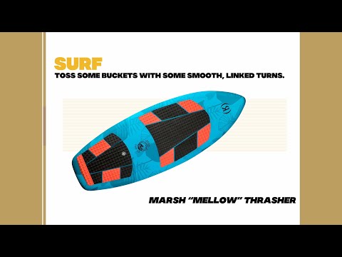 Ronix Marshmellow Thrasher Wakesurf Board 2022