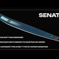 Radar Graphite Senate Slalom Ski Blank 2026