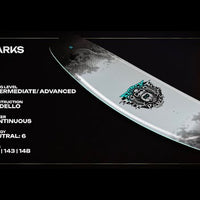 Ronix Parks Modello Wakeboard Blank 2026