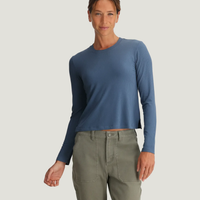 Women's Ribbed Bamboo Long Sleeve