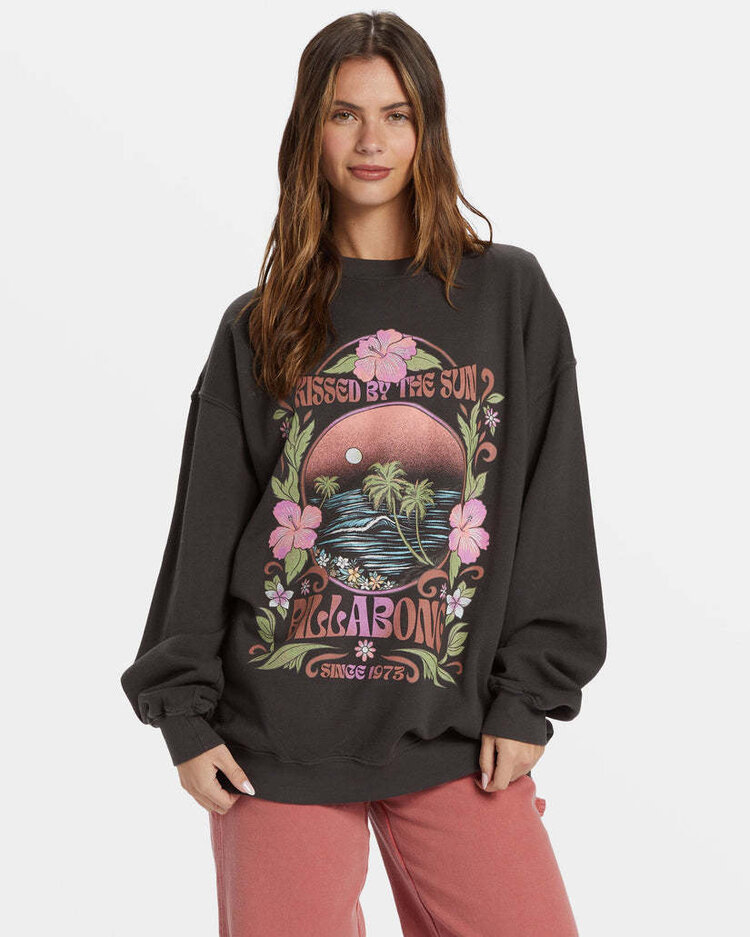 Ride In Oversized Crewneck Sweatshirt