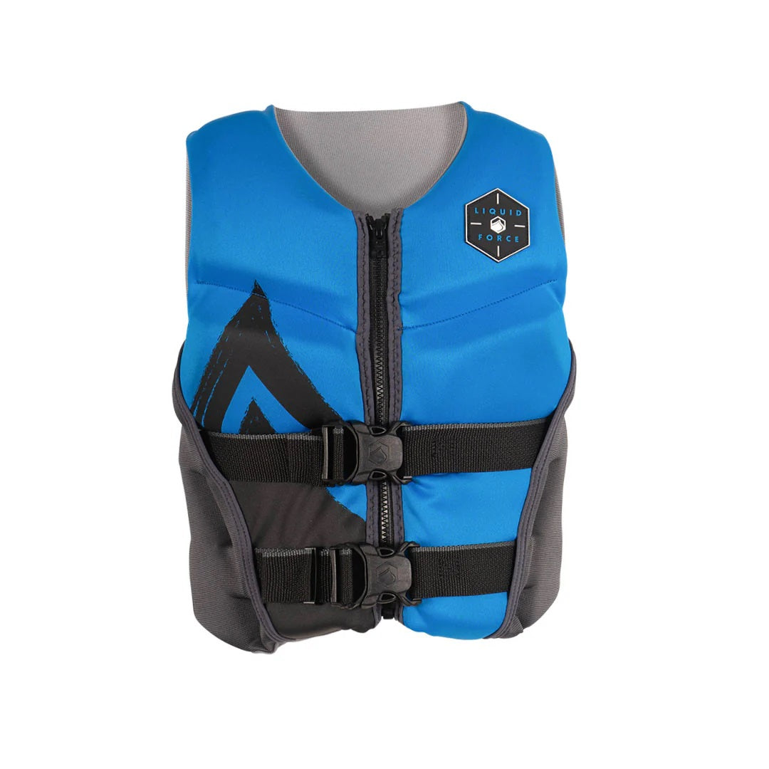 Liquid Force Ruckus Neoprene Life Jacket Youth Small 55-75 Lbs CCGA