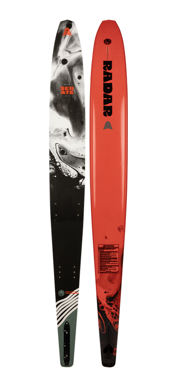 Radar Graphite Senate Slalom Ski Blank 2025