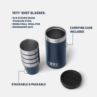 Yeti Rambler Shot Glasses & Case