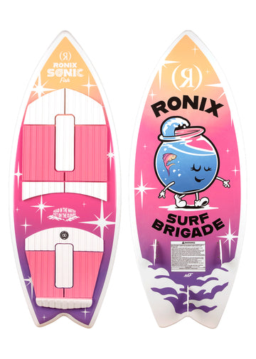 Ronix Super Sonic Girl's Fish Wakesurf Board 2025 3'9"