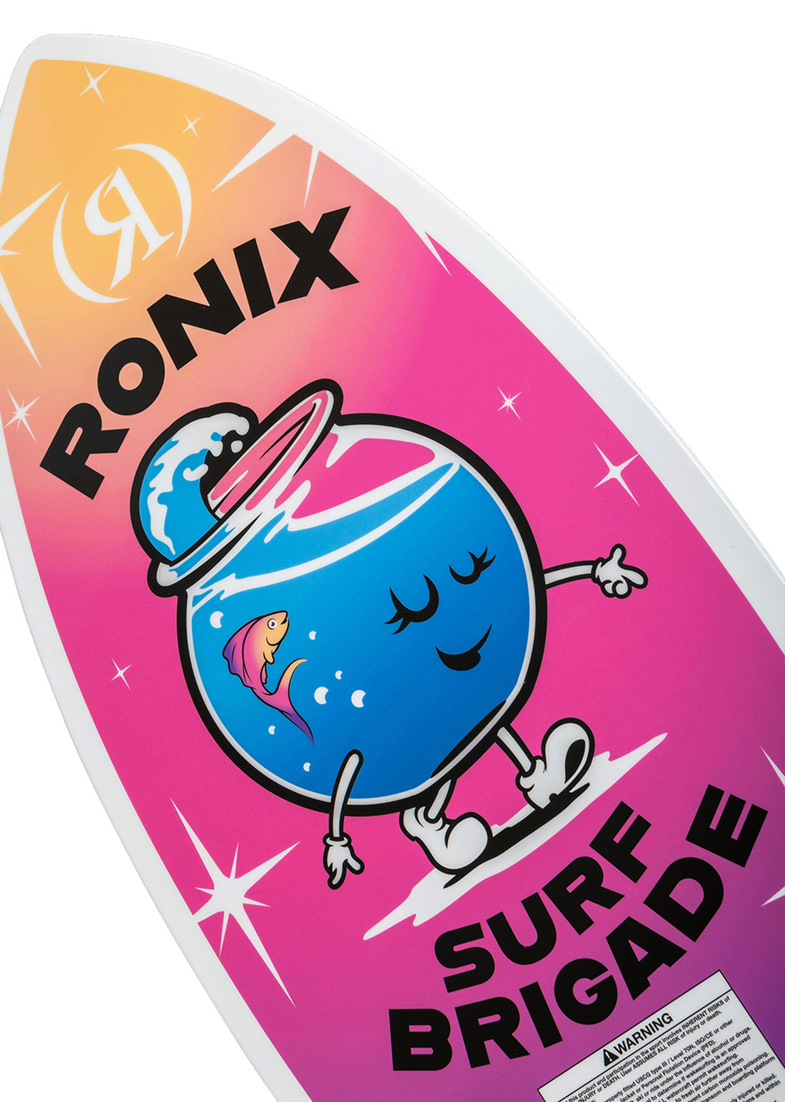 Ronix Super Sonic Girl's Fish Wakesurf Board 2025 3'9"