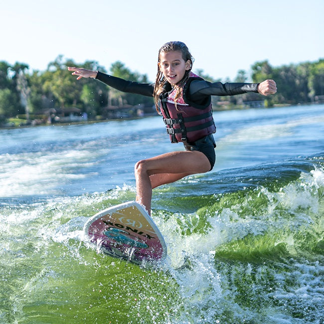Ronix Super Sonic Girl's Fish Wakesurf Board 2025 3'9"