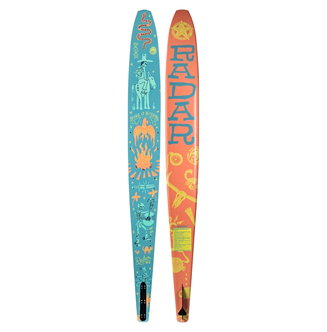 Radar Boy's Total Radar Awesomeness Slalom Ski Blank 2026