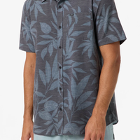 UPF Slub Relaxed Short Sleeve Woven Shirt