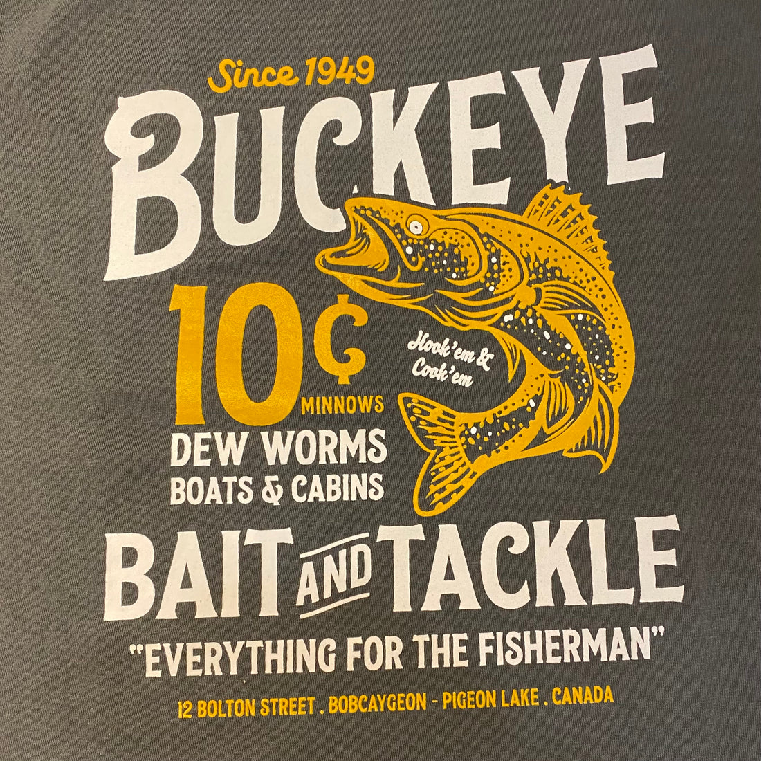 Bait and Tackle Walleye T-Shirt