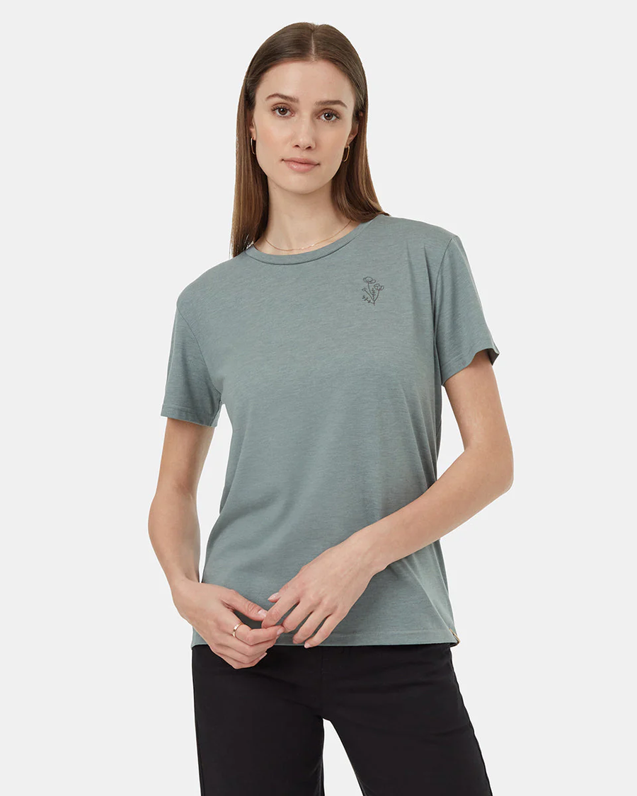 W Wildflower Embroidery T-Shirt