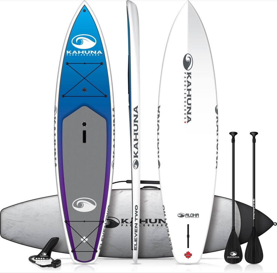 Kahuna Aloha 11'2" Touring Sup Pkg W/Paddle, Bag and Leash 2023