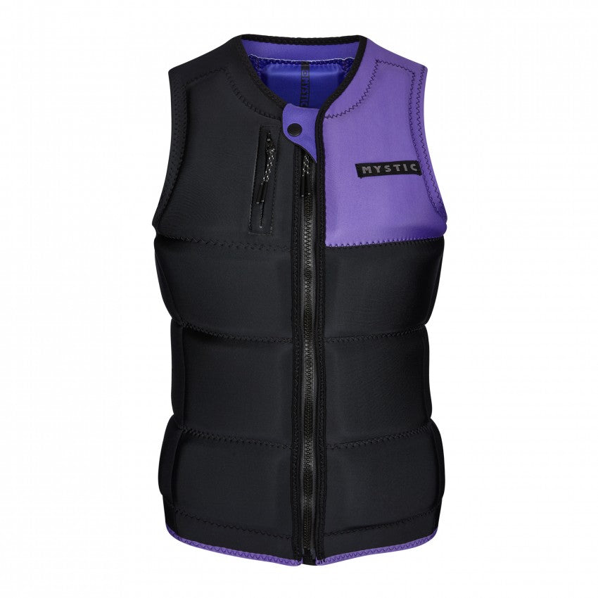 Mystic Dazzled Womans Impact Vest Front Zip 2021