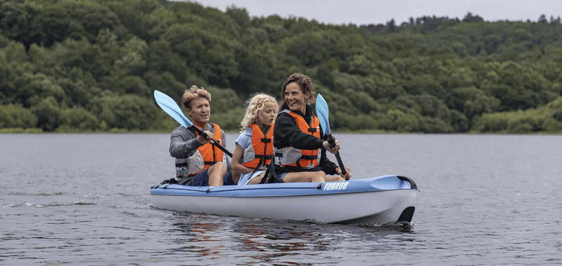 Tahe Tobago Tandem Kayak w/back rests 2022